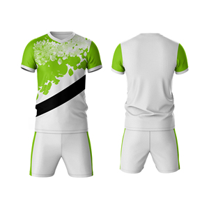 Diseña Tu Propio Logotipo, Conjuntos de Uniformes de Rugby de Manga Corta, Transpirables, Ecológicos, que Absorben la Humedad, de Secado Rápido, 100% Poliéster - Product Image 2
