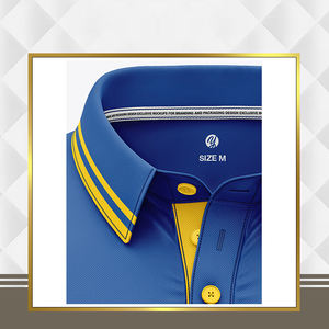 Oferta especial en camiseta polo larga de primera calidad, sostenible y súper cómoda para hombre, de un fabricante y exportador líder. - Product Image 3