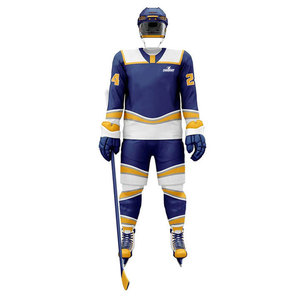 Uniforme de Hockey sobre Hielo de Poliéster de Marca Privada, Uniforme de Hockey sobre Hielo Ligero Más Vendido - Product Image 2