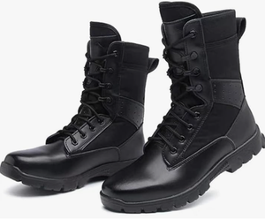 Botas de desfile para cadetes, ocasiones ceremoniales, eventos de vestimenta formal, bandas de marcha, guardias de honor, botas de desfile pulidas - Product Image 2