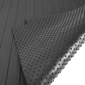 Tappetino per cassone corto Ford F150 5.5 FT (2015-2023) in gomma spessa 1/4 di pollice, 168,5 cm x 162,5 cm, accessorio per il controllo del carico - Product Image 4