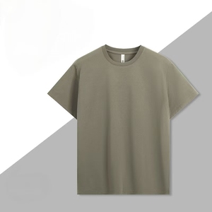 เสื้อยืดแขนสั้นผ้าฝ้ายออร์แกนิค 100% ลายตัวอักษร ทรงปกติ สวมใส่สบาย น้ำหนัก 220 กรัม แห้งเร็ว ระบายอากาศได้ดี - Product Image 2