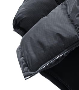 Veste matelassée imperméable à capuche pour homme grande taille, design unique, fermeture éclair et boutons, écologique, chaude pour l'hiver - Product Image 4