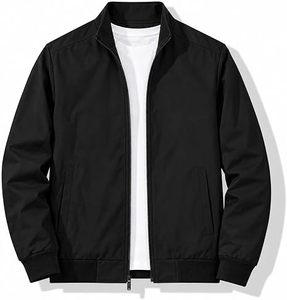 Autumn Winter Men's <b>Pilot</b> <b>Jacket</b> New Solid Color American Flying Suit Motorcycle Bomber <b>Jacket</b> Plus Size Inspired - Product Image 2