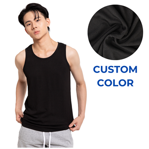 Camiseta Deportiva Formal de Punto para Hombre, de Algodón/Fibra de Bambú de Alta Calidad, Diseño Tie Dye, 160g, Compresión, Venta al Por Mayor, Vietnam OEM - Product Image 2