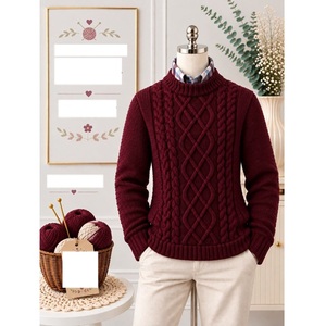 Pulls 100% acrylique ou coton, calibre 12, pour femmes, très tendance, style décontracté, pour la saison hivernale, fournisseur du Bangladesh. - Product Image 2