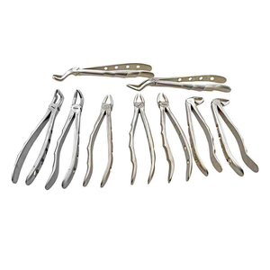 10Pcs Set Stainless Steel Manual Dental <b>Tooth</b> Extraction Forceps Adults <b>Teeth</b> Extracting Pliers Surgical Dental Instrument CE - Product Image 2