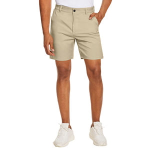 Men's Solid Color Golf <b>Shorts</b> Custom Logo Printed Quick Dry Moisture Wicking Workout Made Polyester Casual Style <b>Shorts</b> - Product Image 3