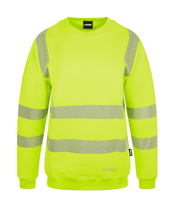 Sweat-shirt de sécurité haute visibilité, vêtements de travail réfléchissants, sweat-shirt personnalisé avec logo, pull de sécurité industrielle pour les travailleurs - Product Image 2