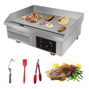 Used Commercial Flat <b>Top</b> Grill Professional Cooking Equipment High Performance Restaurant Equipment - Product Image 2
