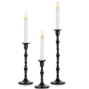 Satin Gold Metal Candle <b>Stand</b> Small Round with Triangular Spherical <b>Stand</b> Wholesale Price Customized <b>Printing</b> - Product Image 1