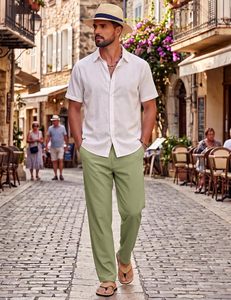 High Quality <b>Men</b> Cotton Pajama <b>Pants</b> Eco-Friendly Quick Dry Breathable Soft Stretch <b>Lounge</b> Bottoms Comfortable Homewear - Product Image 2