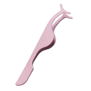 Vente en gros de pinces à cils professionnelles durables en acier inoxydable réutilisables (étiquette privée) - Product Image 5
