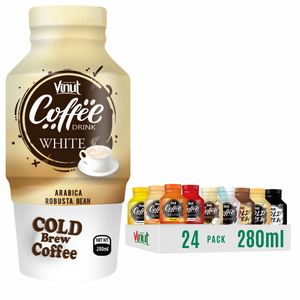 Vinut 280ml Cold BREW Coffee - Non-GMO, ปราศจากนม, ปราศจากกลูเตน, arabica & Robusta beans, ตัวอย่างฟรี, oM/odm, ราคาจากโรงงาน, - Product Image 1