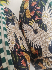 Trousse de Maquillage Légère et Grande Capacité en Coton Écologique Imprimé à la Main, avec Fermeture Éclair, Organisateur de Voyage Indien pour Cosmétiques - Product Image 5