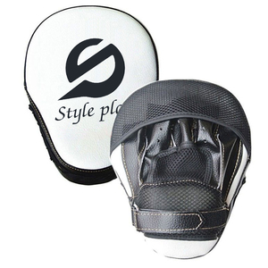 Guantes y Almohadillas de Boxeo de Cuero Duradero para Entrenamiento en Interiores/Exteriores para Adultos y Jóvenes, Precio al por Mayor - Product Image 1