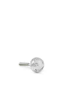 Poignée de meuble moderne en cristal et diamant, bouton de tiroir en métal, poignée de placard à facettes pour meubles de cuisine - Product Image 1