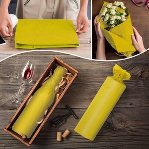 100 Fogli di Carta Velina Gialla 14 X 20 Pollici, Carta da Regalo Artistica per Matrimoni, Progetti Fai-da-Te, Natale - per Lavori di Carta - Product Image 2