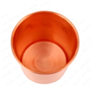 Taza de Cobre Hecha a Mano, Taza Tradicional de Cobre, Taza Reutilizable Portátil para Bebidas, para Fiestas en Casa - Product Image 2