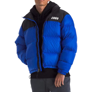 Custom Hooded Coat OEM Service from Pakistan High Street 2026 Jacket for Men Waterproof Polyester Puffer Men's Jackets - Product Image 2