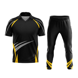 New Arrival Kids Cricket Set Polyester Jerseys Cotton Sets Sublimation Cricket Jerseys Suits Sportswear Uniforms - Product Image 5