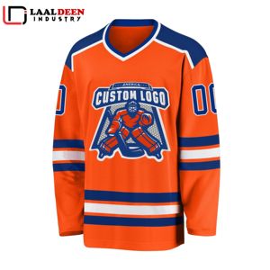 Maillots de hockey sur glace personnalisés par sublimation, uniformes d'équipes internationales pour hommes, femmes et jeunes, coupe ajustée, vêtements de hockey sur glace de haute qualité - Product Image 2