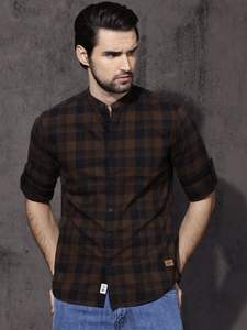 Mens Casual Plaid Spring Shirt <b>Trouser</b> Set Soft Breathable Fabric Long Sleeve Comfortable Quick Dry Outfit Travel Daily Wear - Product Image 2