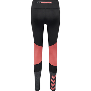 Pantalones de Yoga de Cintura Alta para Mujer, Largos, de Spandex/Nylon, Transpirables, Sin Costuras, con Cierre de Tirón y Bolsillos - Product Image 1
