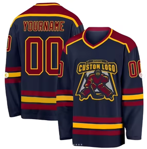 Conjunto de Uniforme Personalizado de Hockey sobre Hielo para Hombre, Camisetas de Hockey sobre Hielo, Camiseta de Entrenamiento de Hockey sobre Hielo, Jersey de Práctica - Product Image 1