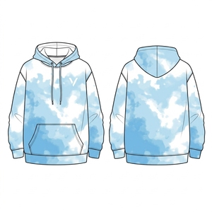 เสื้อฮู้ดดี้วินเทจแบบยูนิเซ็กซ์ ผ้าฝ้ายแท้ 100% คุณภาพสูง ทรงหลวม ใส่สบาย  รับสกรีนโลโก้ ผ้าเฟรนช์เทอร์รี่ - Product Image 6
