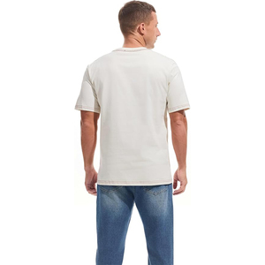 T-shirt Homme de Haute Qualité 100% Coton, Motif Uni, Col Rond, Coupe Classique, Manches Courtes, Anti-boulochage, Respirant, Écologique, Séchage Rapide - Product Image 3