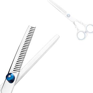 Ciseaux de coiffure professionnels en acier inoxydable à manche long, ciseaux à effiler avec peigne et étui de rangement pour usage en salon - Product Image 6