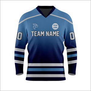 Camiseta de hockey sobre hielo de alta calidad, sublimación personalizada para clubes, equipos y ligas, fabricante directo de fábrica. - Product Image 2
