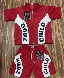 Conjunto de Pantalones Cortos y Chaqueta Cortavientos para Hombre 2025, Traje Deportivo Ligero de Nailon para Hombre - Product Image 3