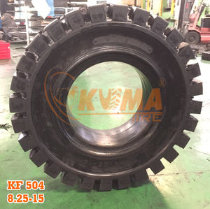 Neumáticos para montacargas de alta calidad 8,25-15, neumáticos de goma maciza de nueva condición, neumáticos de motocicleta de caucho Natural hechos en Vietnam - Product Image 6