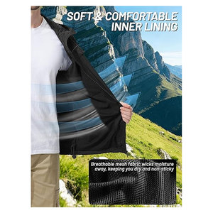 Mens Rain <b>Jacket</b> and Coats <b>Packable</b> <b>Lightweight</b> <b>Waterproof</b> Windbreaker Hooded <b>Jacket</b> for Golf Cycling Hiking Outdoor Sports - Product Image 5