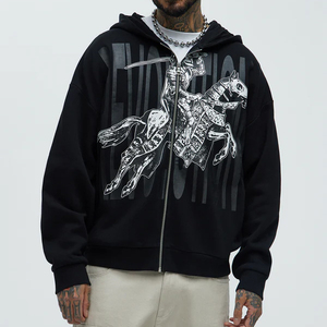 Sudadera con Capucha de Diseño Personalizado de Alta Calidad, 420 Gramos, Estilo Urbano con Diseño Geométrico de Telaraña - Product Image 1