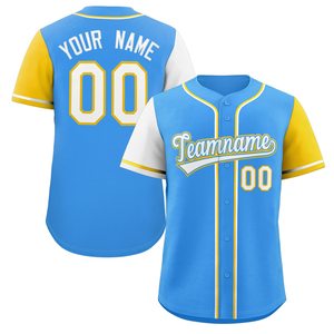 Club Uniform Baseball Shirt Microfiber Polyester Color Block Custom Artwork Lightweight <b>Vinyl</b> Printing Premium Sports Identity - Product Image 5