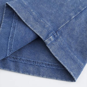 T-shirt oversize unisexe prête à la vente, effet délavé, personnalisable, style streetwear, idéal pour l'impression - Product Image 5