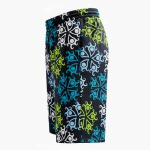 Shorts de bain pour hommes personnalisés avec imprimé motif, séchage rapide, doublure en mesh, pour la course et la gym - Product Image 3