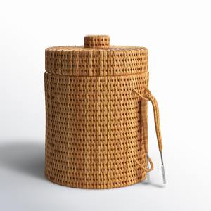 Nevera portátil de ratán, muy vendida, cesta para bebidas de mimbre natural, enfriador de champán. - Product Image 1