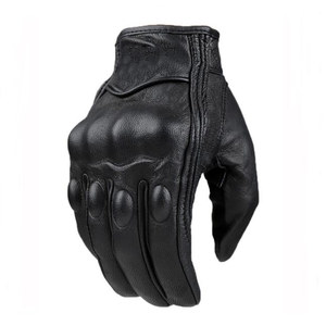 Gants de moto, de course, de motocross, en cuir, protecteurs, confortables, pour l'extérieur - Product Image 1