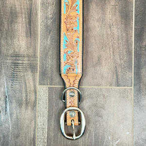 Collar de perro ajustable de lujo de alta calidad con hebilla de Metal y anillo en D Collares de Mascota de cuero genuino hechos a mano de lujo ecológicos - Product Image 5