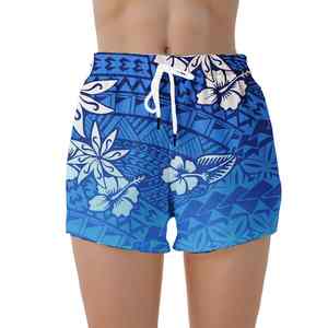 Shorts de Baño de Cintura Alta para Mujer, Secado Rápido, Ligeros, Cómodos, para Fiestas en la Piscina, Vacaciones, Playa - Product Image 1