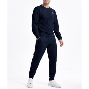 Ensemble de survêtement unisexe haut de gamme 2 pièces : sweat-shirt et pantalon de jogging – Tenue décontractée et élégante pour le sport et la détente - Product Image 2