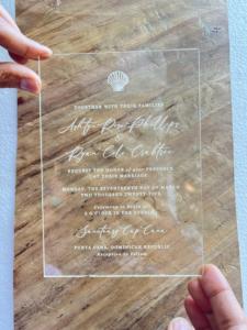 Invitaciones de Boda Acrílicas con Diseños Elegantes, Impresión Personalizada, Acabado de Lujo y Suministro a Granel para Exportación Mundial - Product Image 5