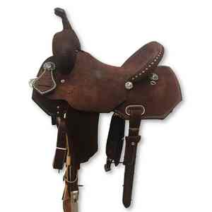 Selle de cheval en cuir Western de qualité supérieure Solid International Solid HS 5010, personnalisée et fabriquée à la main pour l'équitation - Product Image 6