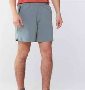 Shorts de sport décontractés pour hommes en tissu doux, shorts d'entraînement, directement de l'usine - Product Image 2