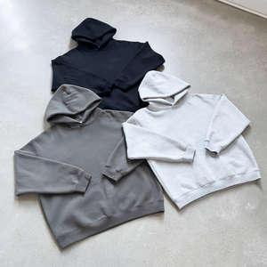 Hoodie Oversize en Coton de Haute Qualité 2026 – Nouvelle Collection Confortable, Doux et Élégant pour Femme avec Col Montant et Broderie Imprimée - Product Image 5