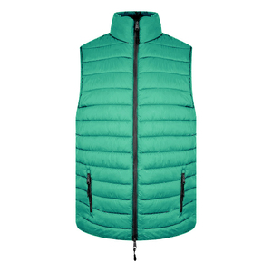 Chaleco Acolchado Ligero Personalizable para Hombre, Diseño con Cierre, Impermeable, Ropa de Invierno, Chaqueta Estilo Hip Hop - Product Image 1